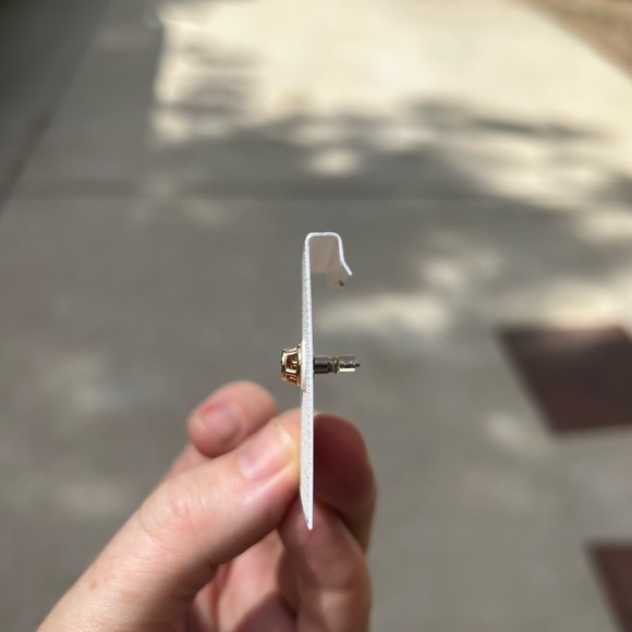 Fossil Rose Gold Stud Earrings - Picture 7 of 7